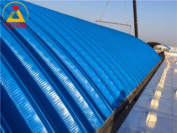 山東濰坊濱海開發(fā)區(qū)糧庫倉間罩棚